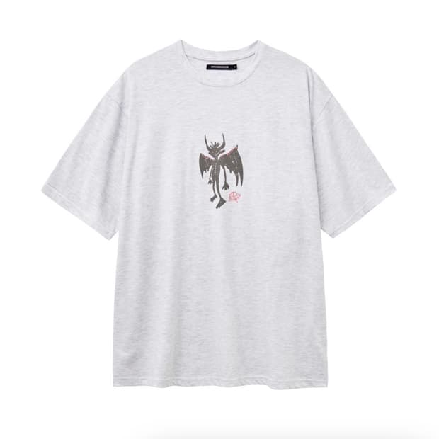해칭룸 데빌티 Devil Tee 1/2 M.Grey 3사이즈