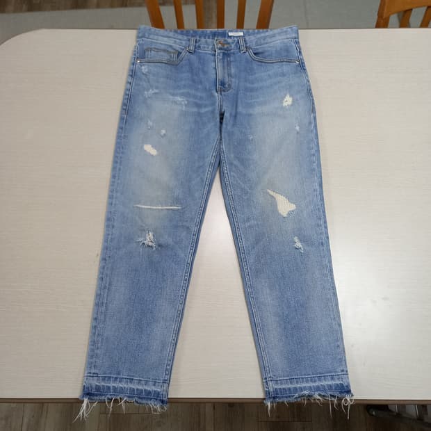 30 REAKER 데미지워싱 스판 테이퍼드 리페어진 30-244