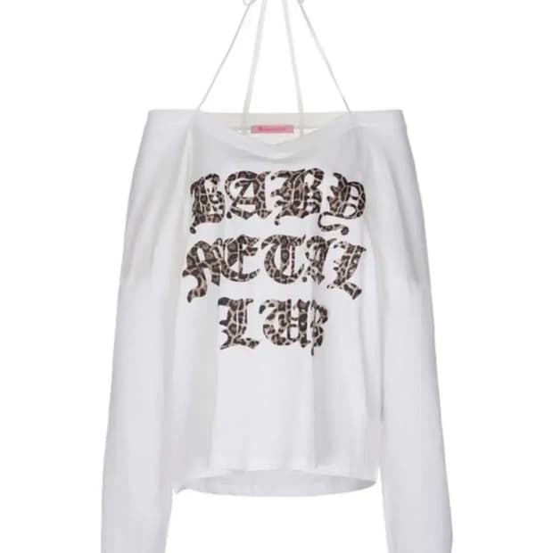 베이비메탈클럽 레오파드 로고 셔링티