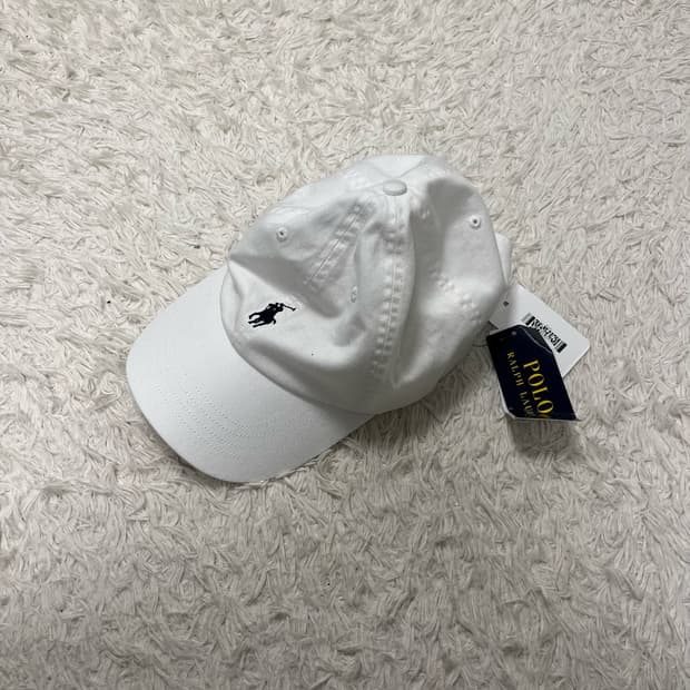 Polo Ralph Lauren white ball cap (new)