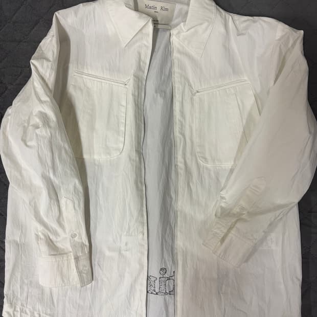 마뗑킴 아웃포켓 워크셔츠