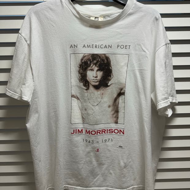 짐모리슨 빈티지 밴드티 XL winterland