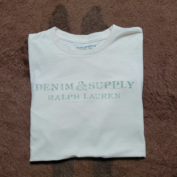 데님앤서플라이 남성용 라운드티(L)