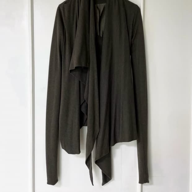 Rick Owens lilies wool cardigan