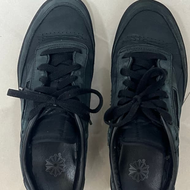 [260] 리복 자운드 클럽 c 트리플 블랙