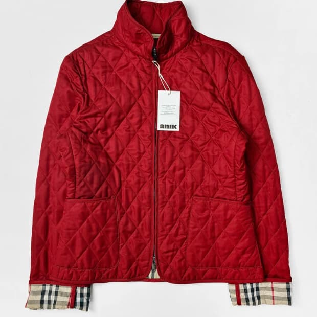 버버리 00's 2way 퀼팅 집업 자켓 PN5605