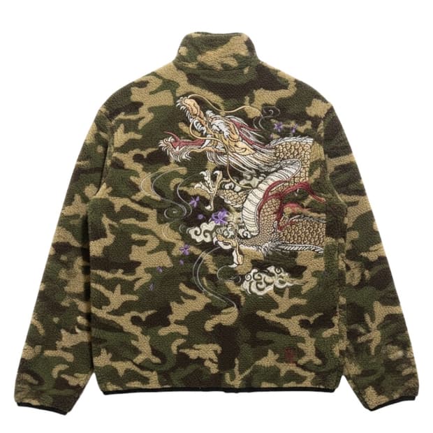 KARAKURI TAMASHII 絡繰魂 Camouflage Fleece