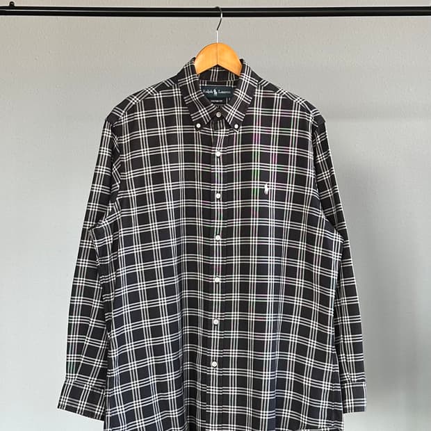 [M]폴로 랄프로렌 플레이드 체크 셔츠
