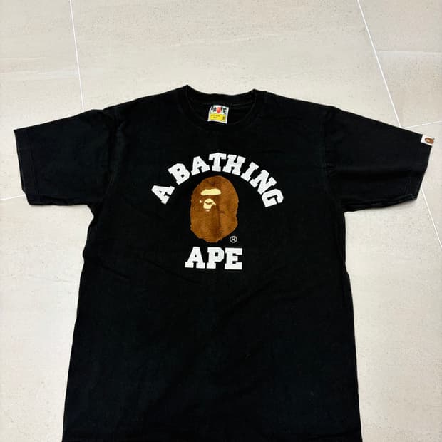 Bape 베이프 털사루 반팔 M