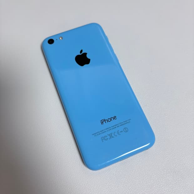 아이폰 5c 16기가 블루 