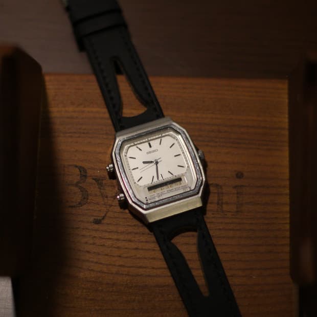 [Seiko] 세이코 빈티지 아나디지(Ana-Digi) 쿼츠 시계