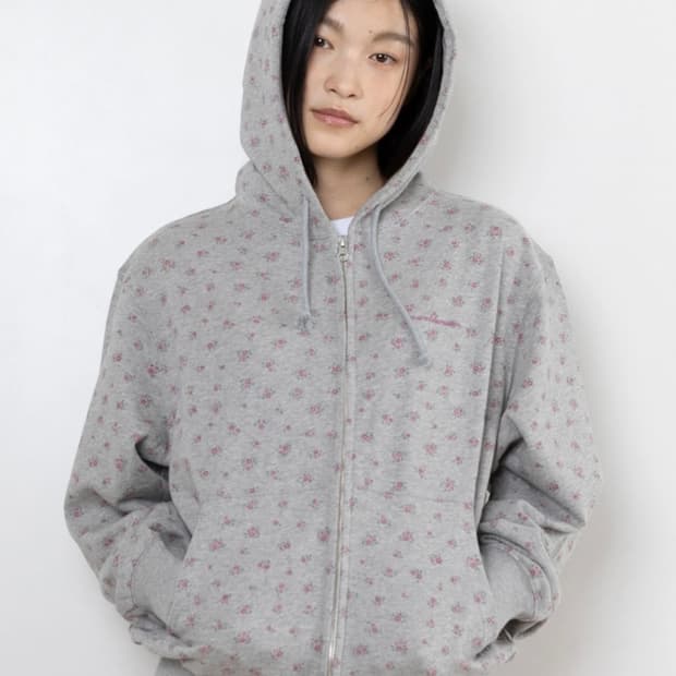 웹하우스 Heart Loso Kitty Hoodie Zip-up