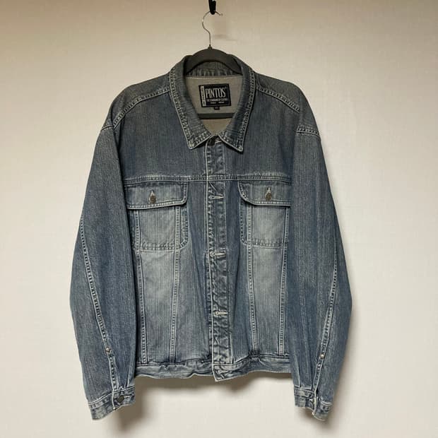 (90‘s) Pintos 핀토스 데님 트러커 청자켓