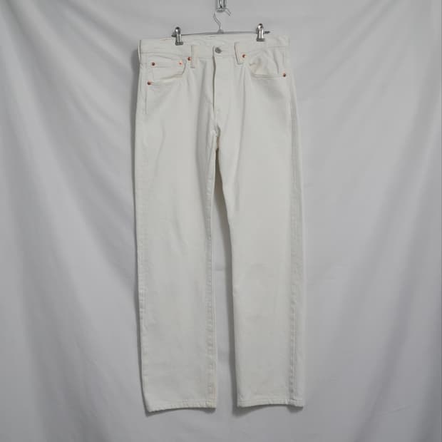 Levi’s 501 White denim W 33 L 32