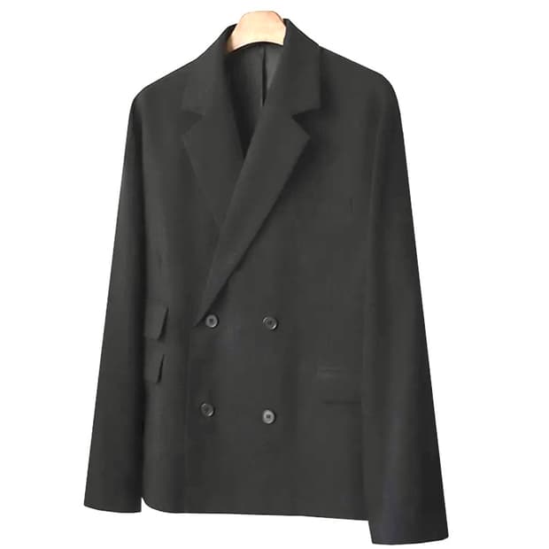 어반드레스 르메르 4버튼 더블 오버 블레이져 블랙