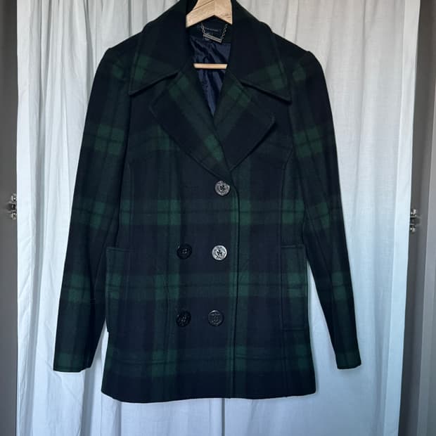 체크 빈티지자켓 