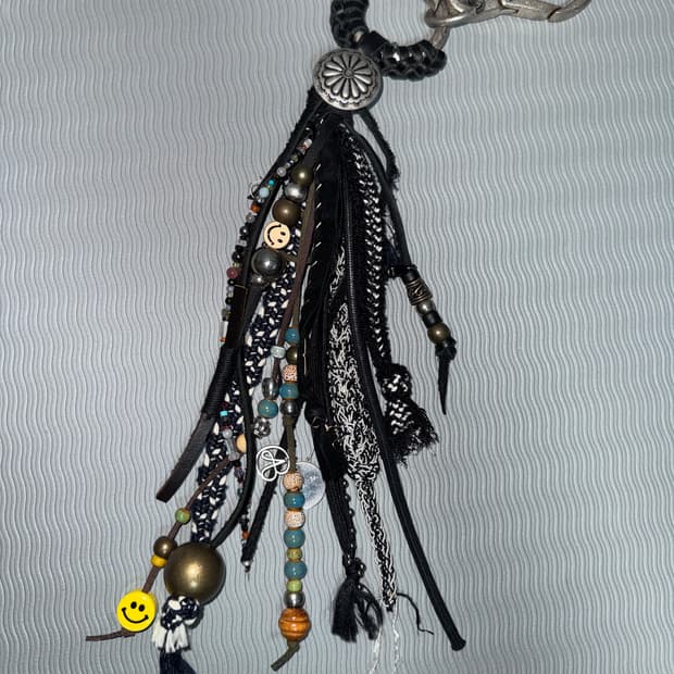 앤더슨벨 이올레틱 레더링 키체인