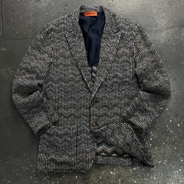 100-105 미쏘니 트위드 블레이저