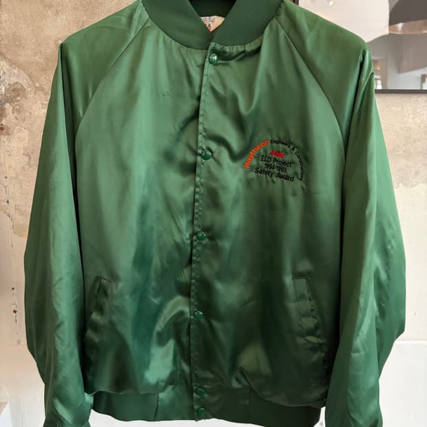 90s 나일론 사틴 자켓