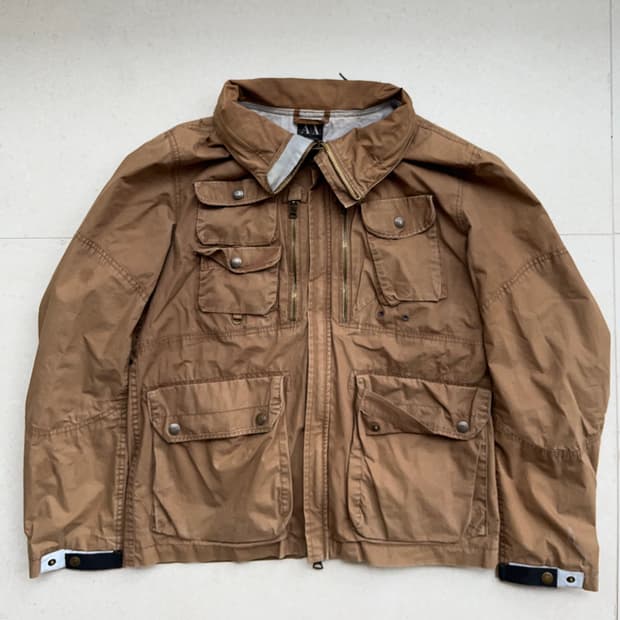 아르마니 익스체인지 스카치 야상