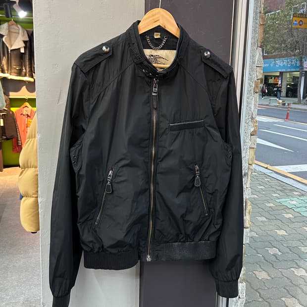 XL/ 버버리 블루종 봄버 자켓