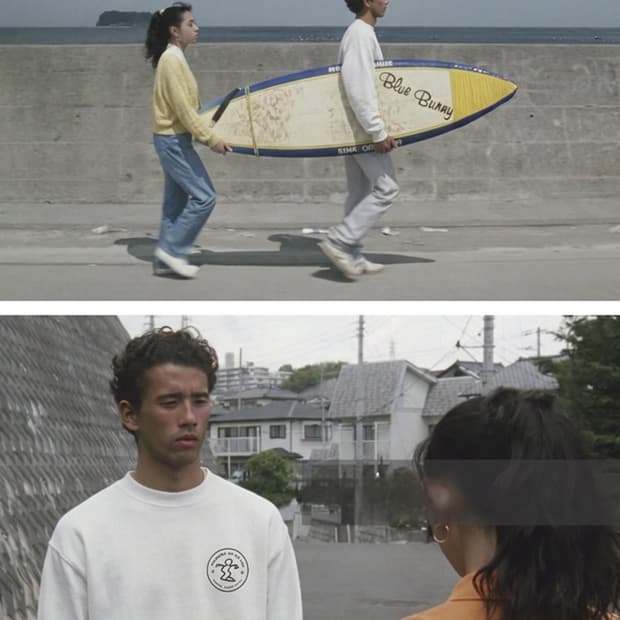서핑 브랜드 90s 다 후이 Da Hui 빈티지 서프 스웻셔츠 M 95