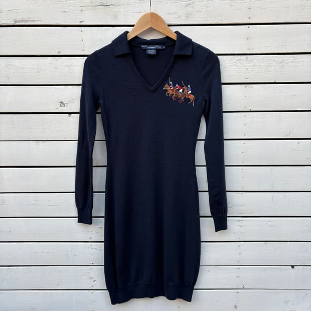 Polo 폴로 울 니트 원피스