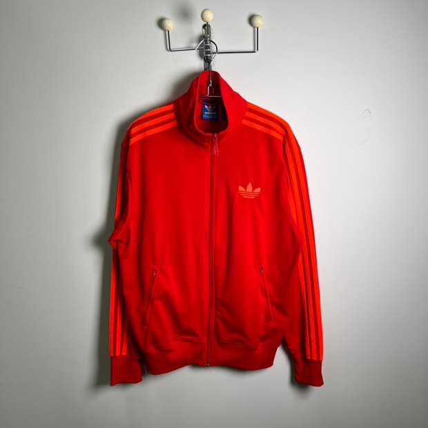 ADIDAS 아디다스 레드 파이어버드 트랙탑 져지 100