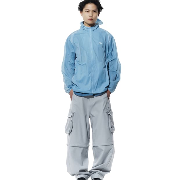 2WAY POCKET PANTS [BLUE GREY]