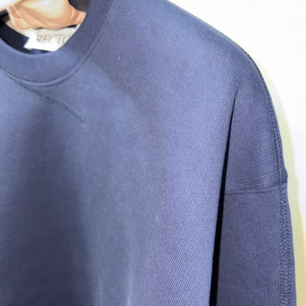 렉토 네이비 스웻셔츠 recto recreation sweatshirt