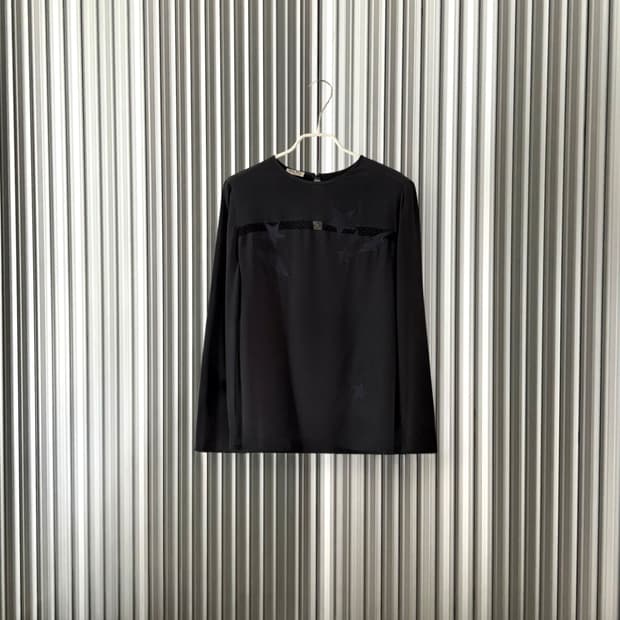 miumiu silk blouse