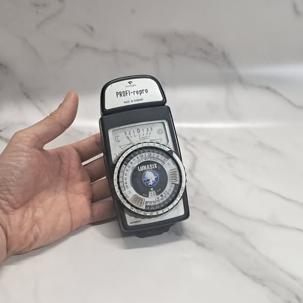 고센 Lunasix F 아날로그 수동 노출계