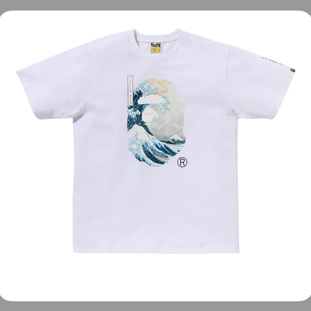 [새상품]베이프x우키오예ukiyo-E 반팔 XL