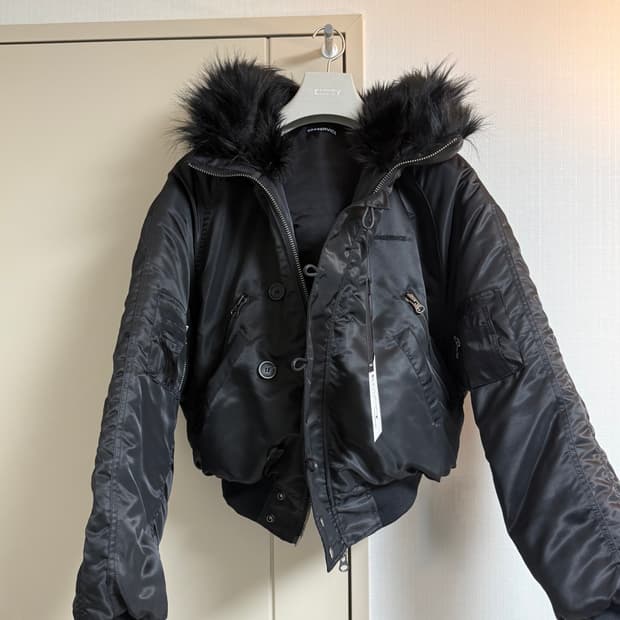 604서비스 n2b 루즈핏 플라이트 자켓 XL