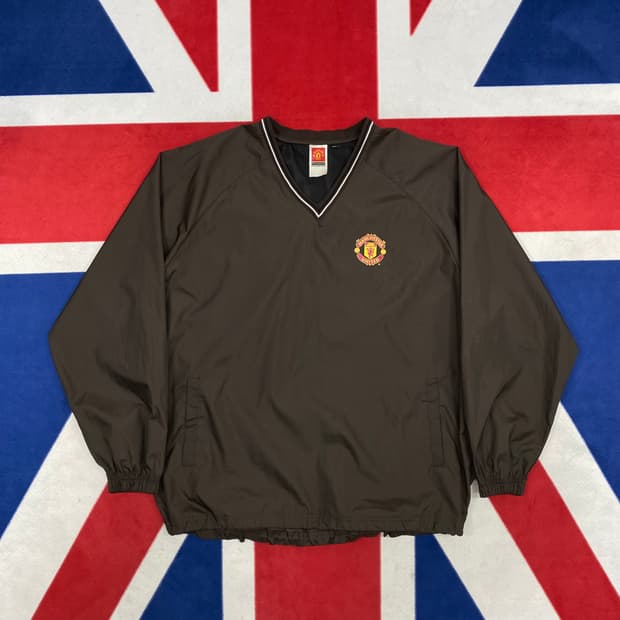 맨체스터 유나이티드 브라운 웜업 XXL