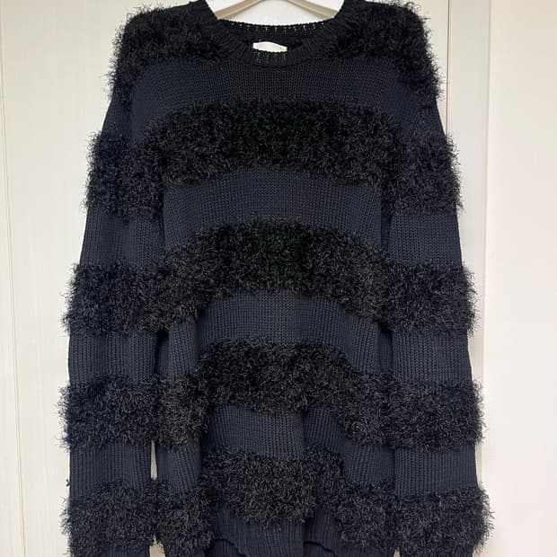 솔로이스트 보더 니트