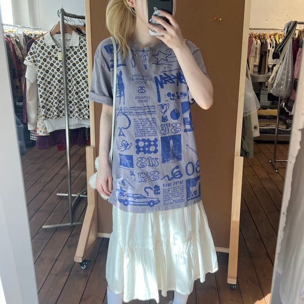 올드 스투시 반팔