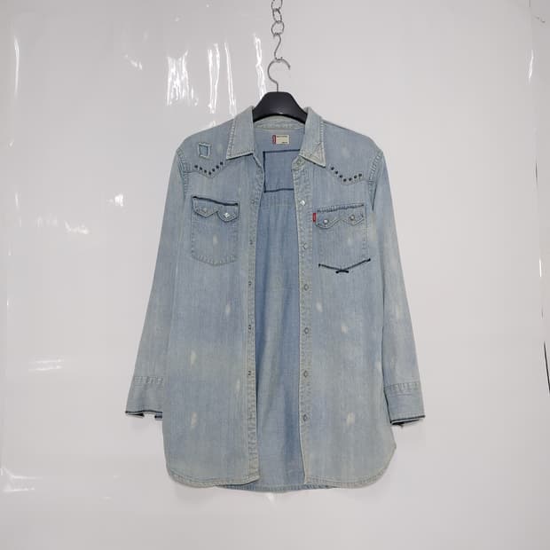 LEVIS 리바이스 스터드징장식 청남방자켓