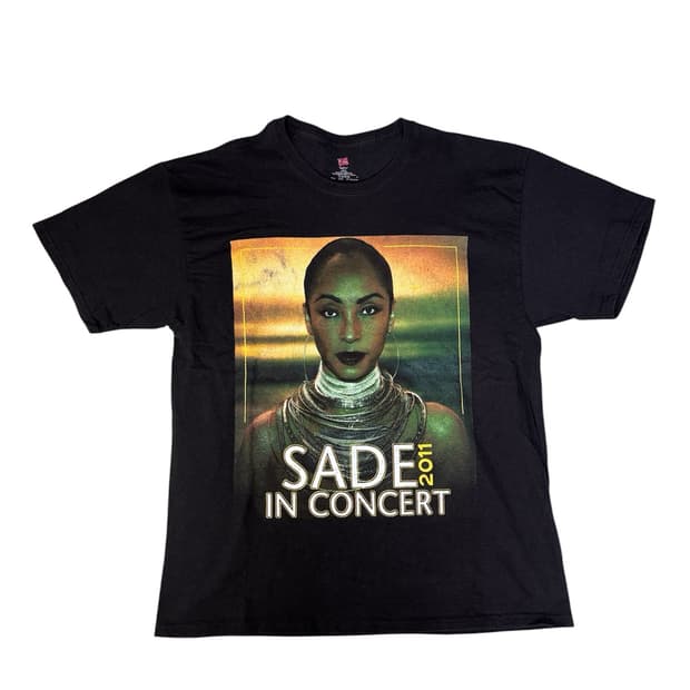 빈티지 샤데이 SADE 2011 IN CONCERT 밴드티 L