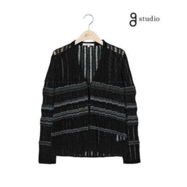 지스튜디오(g studio) 캐시울 뉴옴브레 가디건 55-66