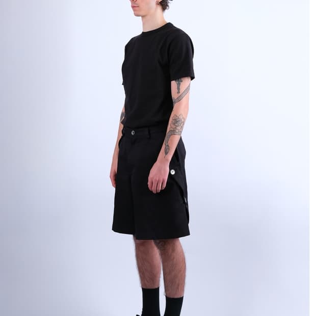 큐레이티드 퍼레이드 WHALE SHORTS BLACK 46
