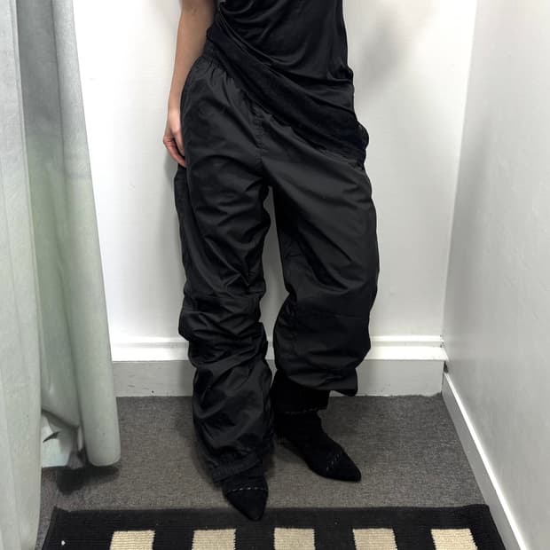 푸마 블랙 트레이닝 팬츠