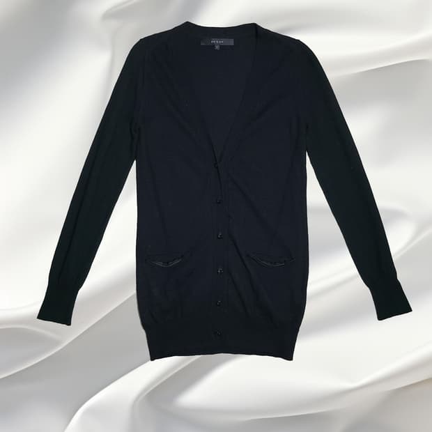 ON & ON 블랙 기본 가디건 / 데일리 니트 가디건