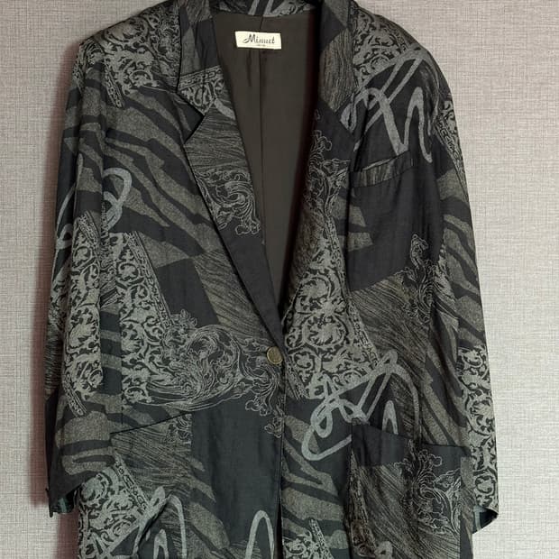 Minuet 패턴 자켓 Japan