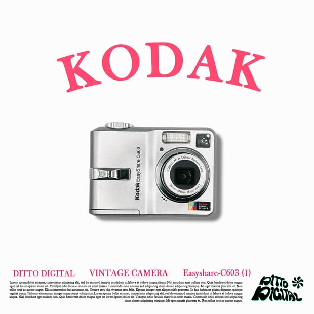 Kodak easyshare C603 디카