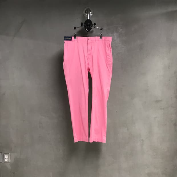 폴로 랄프로렌 치노 팬츠 핑크 새상품 35/32