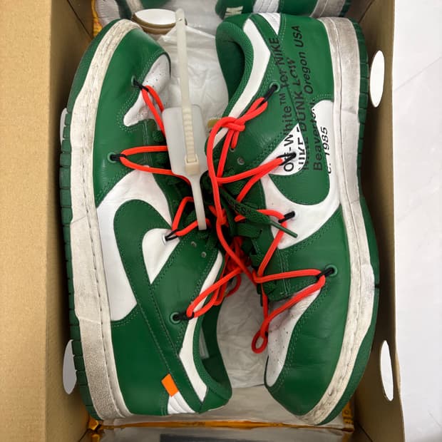 오프화이트 덩크 그린
