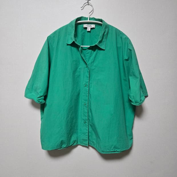 코스 코튼 반팔셔츠/ 여성 셔츠/ 여성 블라우스