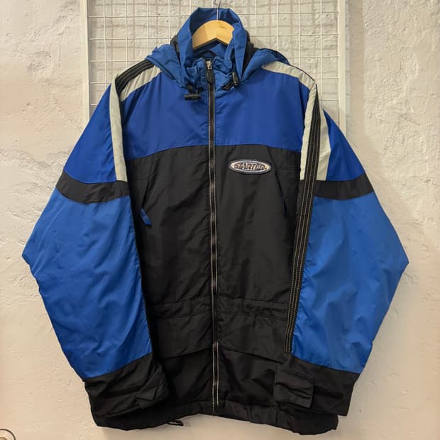 스타터 리플랙티브 블럭 자켓 M