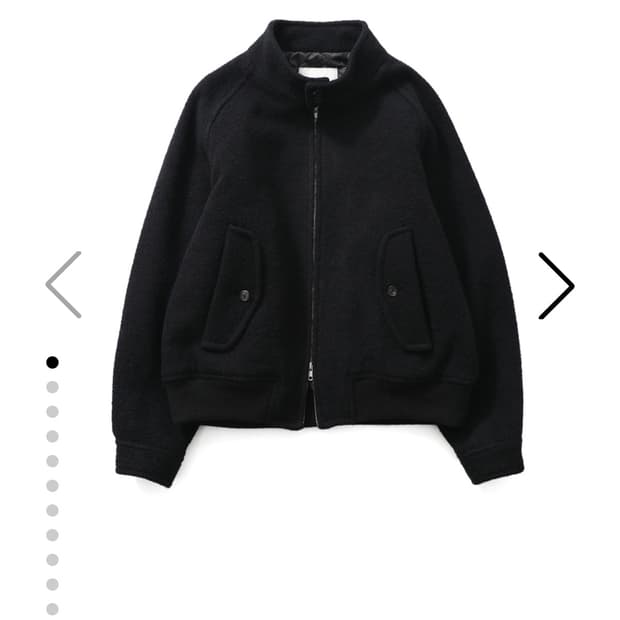 홀리선 해링턴 자켓 블랙 